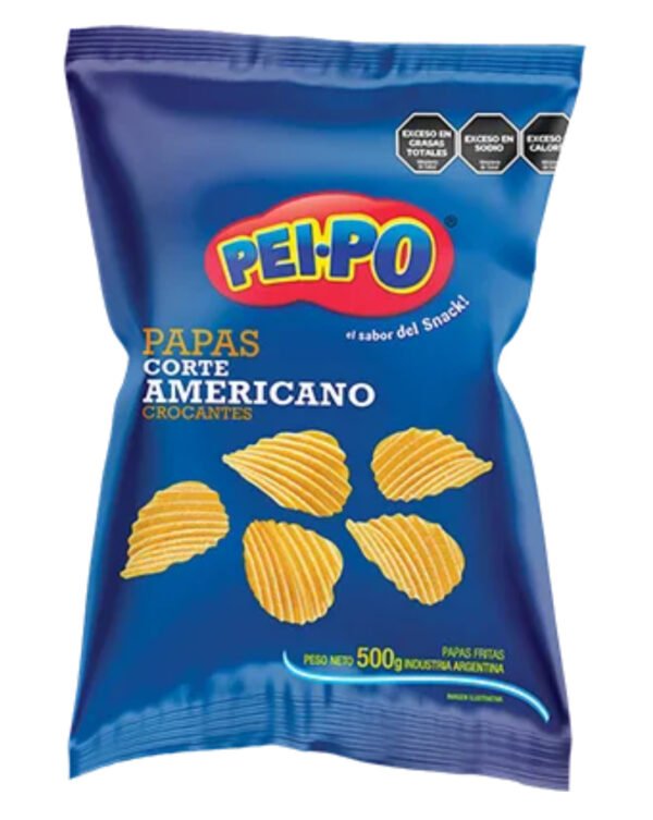 PEIPO PAPAS CORTE AMERICANO X 500 GR