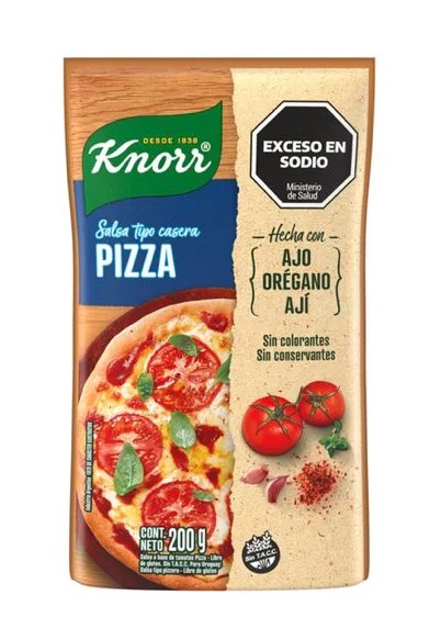 KNORR SALSA PIZZA X 340GR