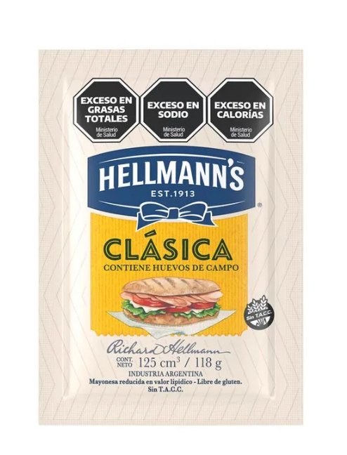 HELLMANS MAYO X 118GR