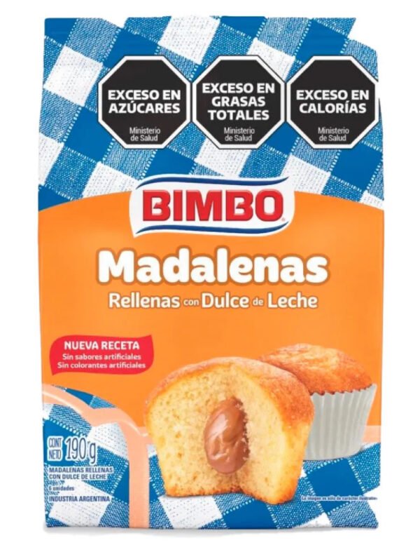 BIMBO MAGDALENAS VAINILLA CON DDL