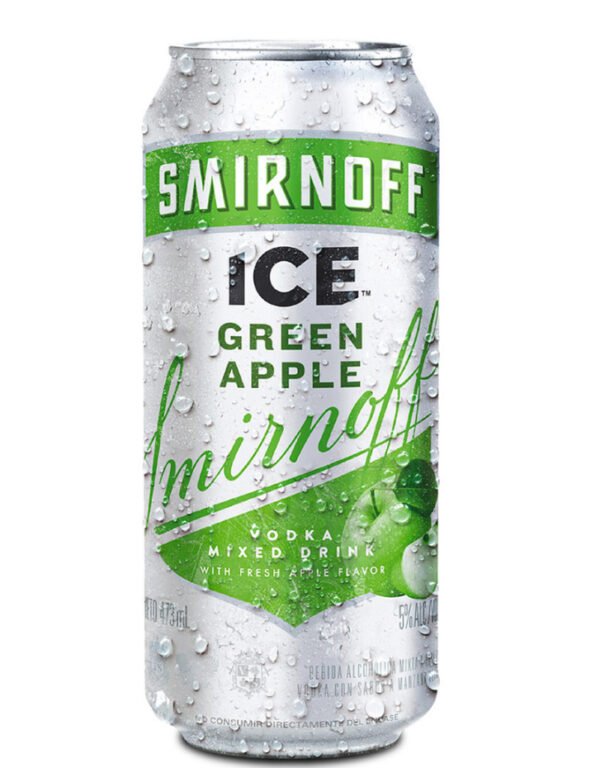 SMIRNOFF ICE GREEN APPLE X 473 CC