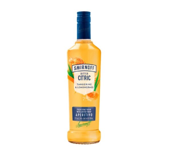SMIRNOFF CITRIC TANGERINA & LEMON GRASS