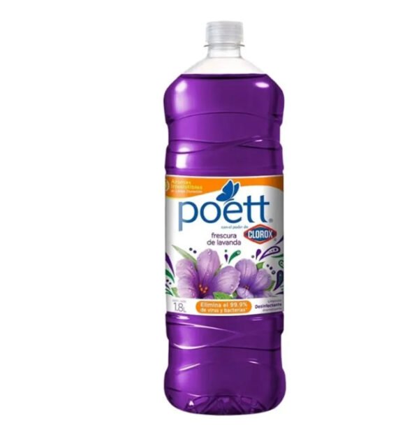 POETT DESINFECTANTE FRESCURA LAVANDA X 1800CC