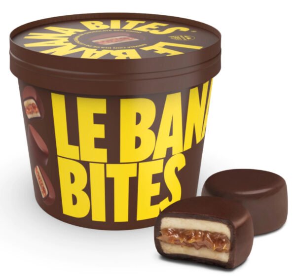 LE BANANA BITES CON CHOCO 60 AMARGO