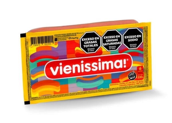 VIENISIMA SALCHICHAS X 6 UN