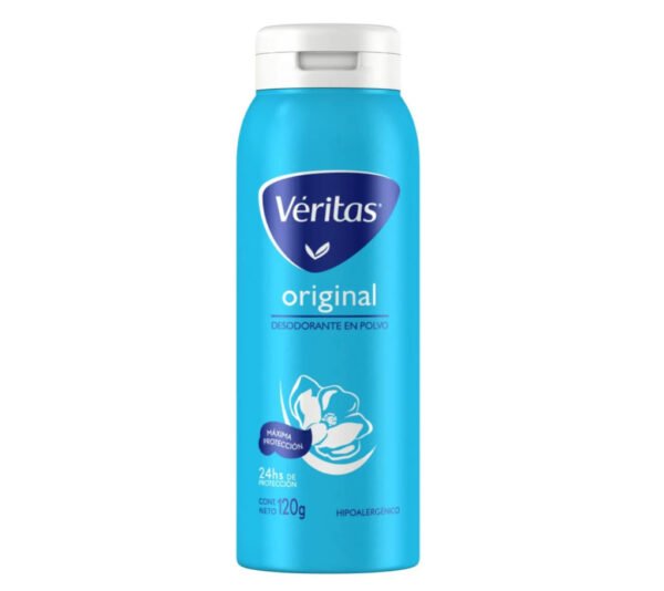 VERITAS DESODORANTE EN POLVO ORIGINAL X 120GR