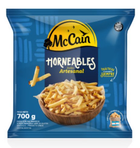 MC CAIN PAPAS TRADICIONALES HORNEABLES X 700GR