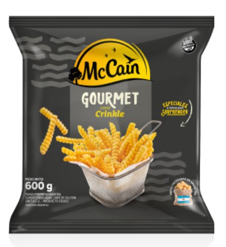 MC CAIN CRINKLE X 600 GR