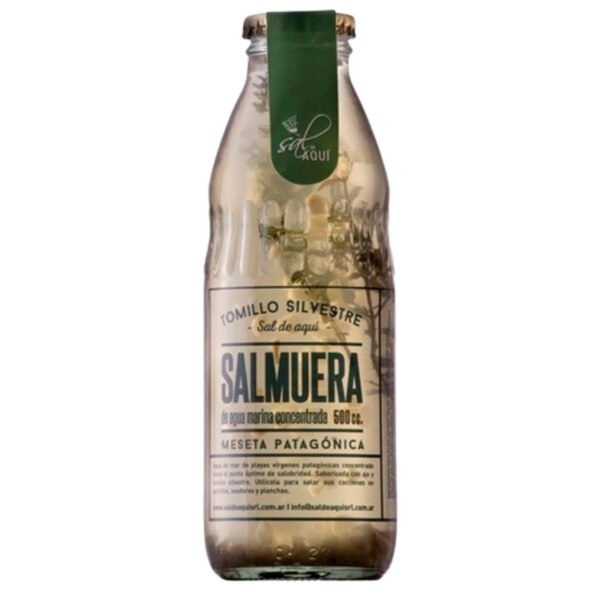 SALMUERA MARINA TOMILLO