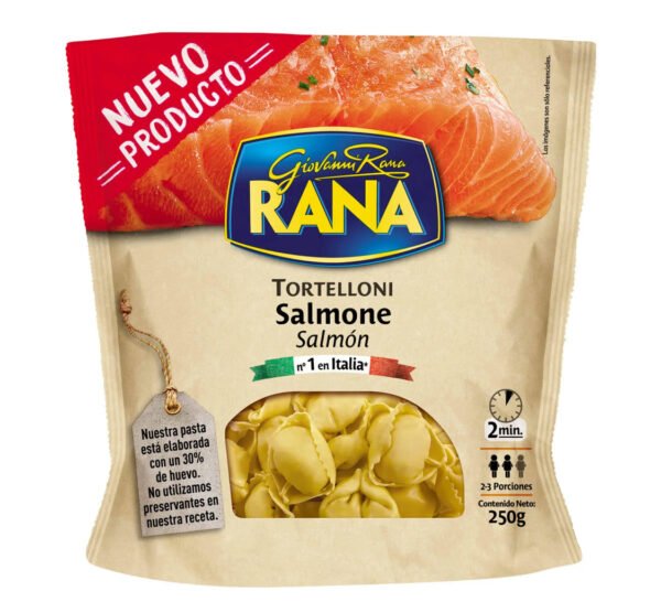 RANA TORTELLONI SALMON X 250GR