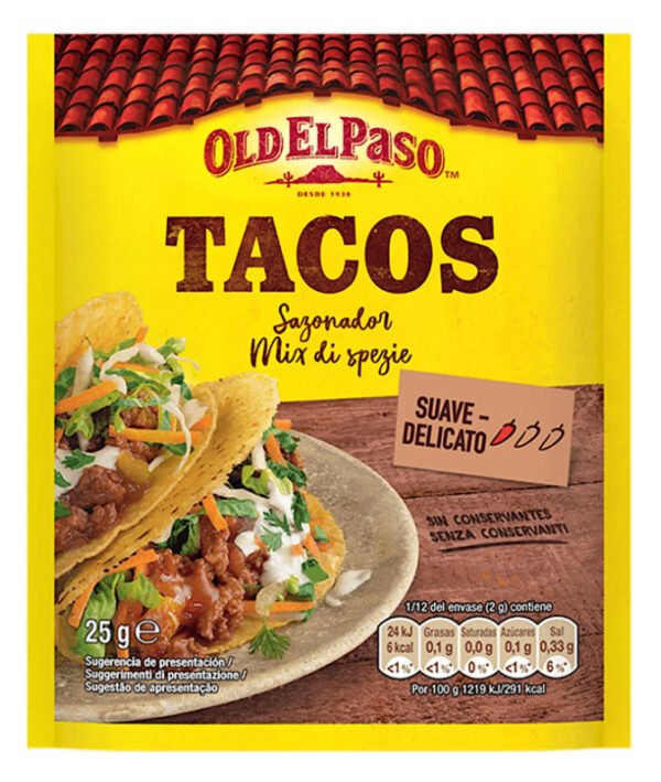 OLD EL PASO SASONADOR X 28GR