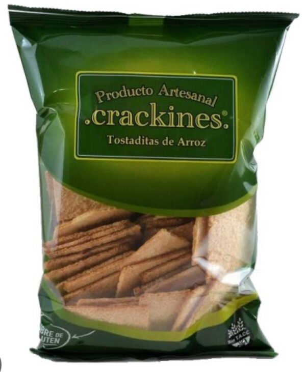 CRAKINES TOSTADITAS DE ARROZ X 120GR
