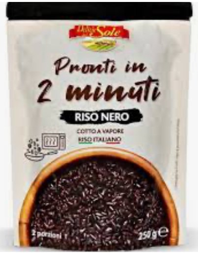 DELIZIE DAL SOLE RISO NERO X 250 GR