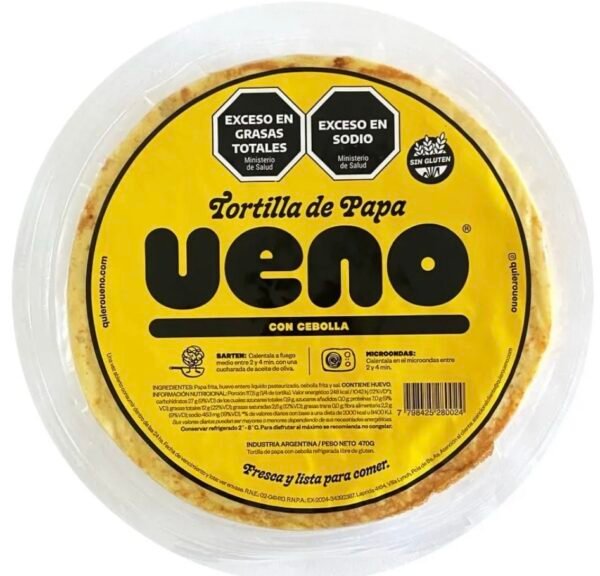 UENO TORTILLACON CEBOLLA X 470 GR