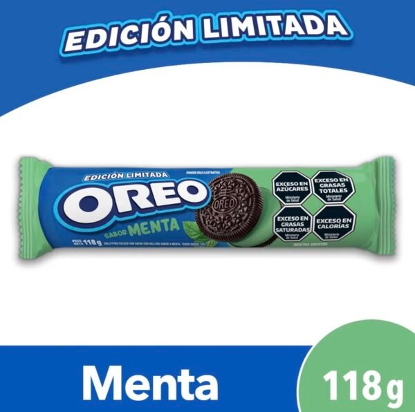 OREO DE MENTA 118G