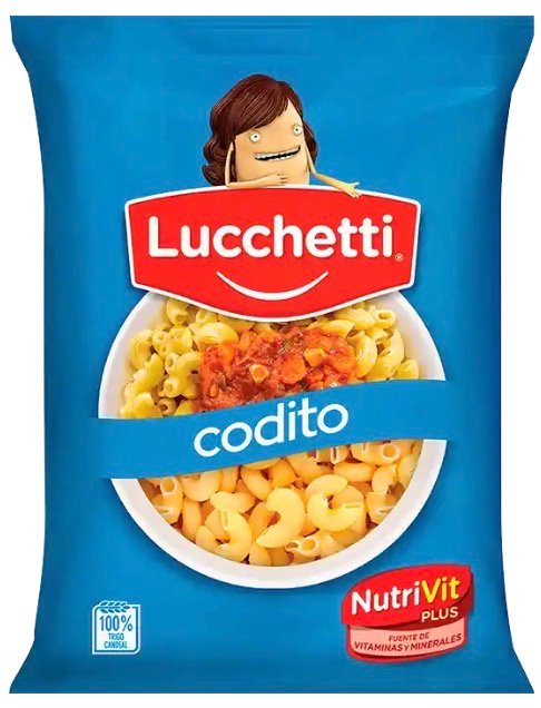 LUCCHETTI FIDEOS CODITOS 500G