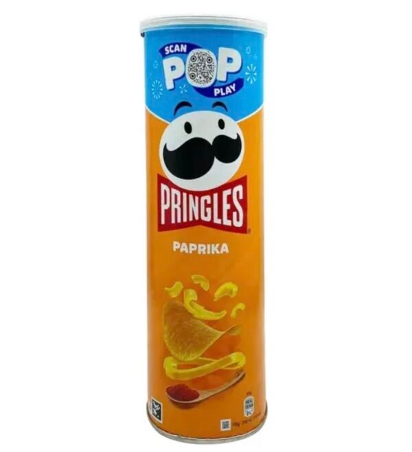 PRINGLES PAPRIKA 165G