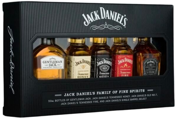 JACK DANIELS KIT X5 BOTELLITAS