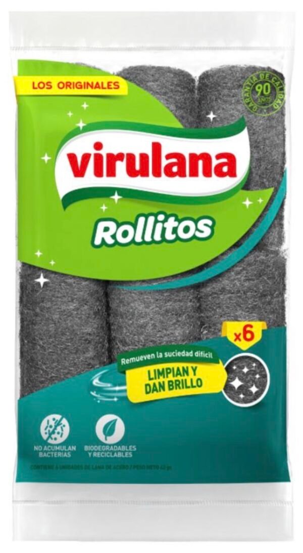 VIRULANA ROLLITOS X6