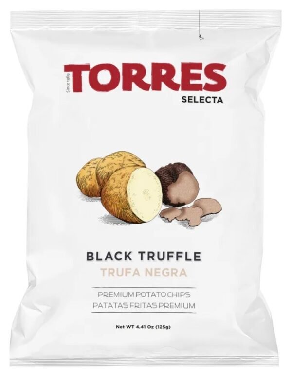 TORRES PAPAS DE TRUFA NEGRA X 12GR