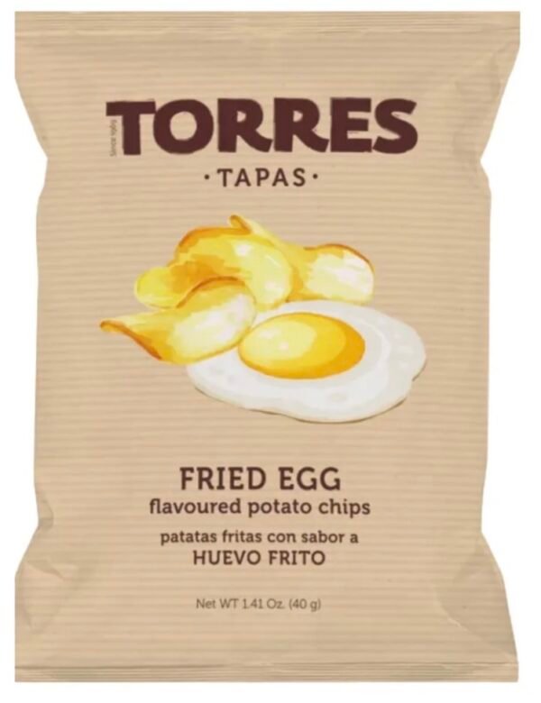TORRES PAPA HUEVO FRITO X 125 GR