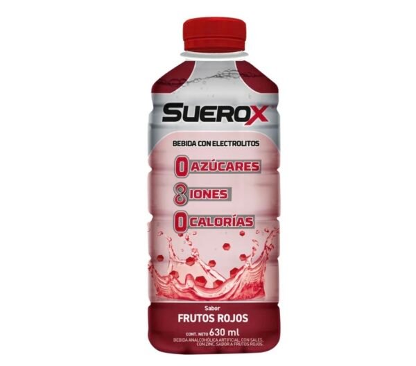 SUEROX FRUTOS ROJOS X 630 ML