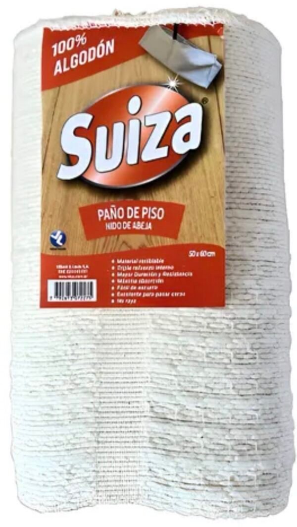 SUIZA TRAPO DE PISO PANAL DE ABEJA EXTRA GRANDE