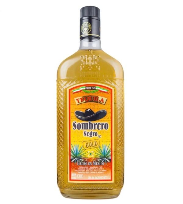 SOMBRERO NEGRO ORO X 700CC