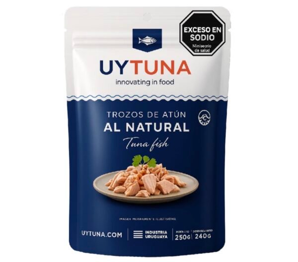 UYTUNA TROZOS DE ATUN AL NATURAL 250G