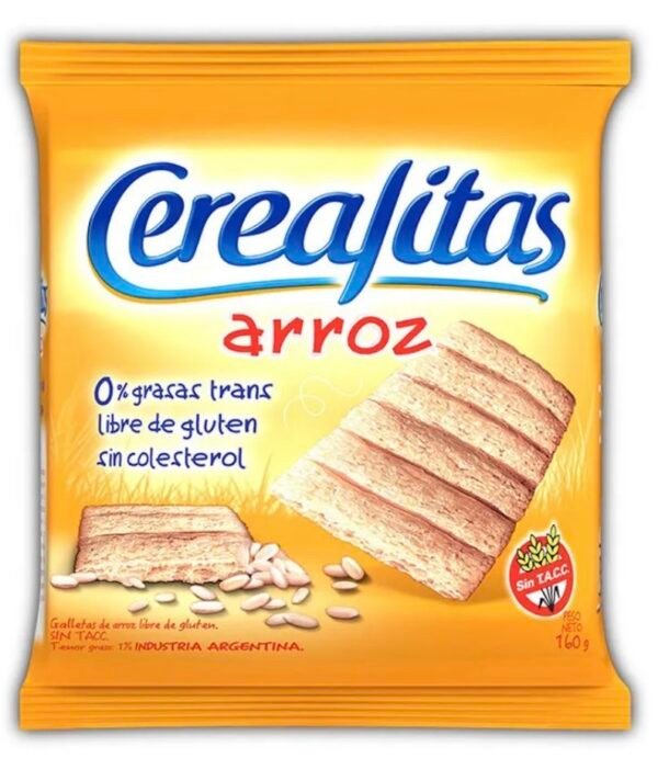 CEREALITAS DE ARROZ 160G