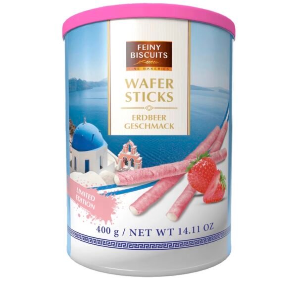 WAFER STICKS ERDBEER GESCHMACK 400G