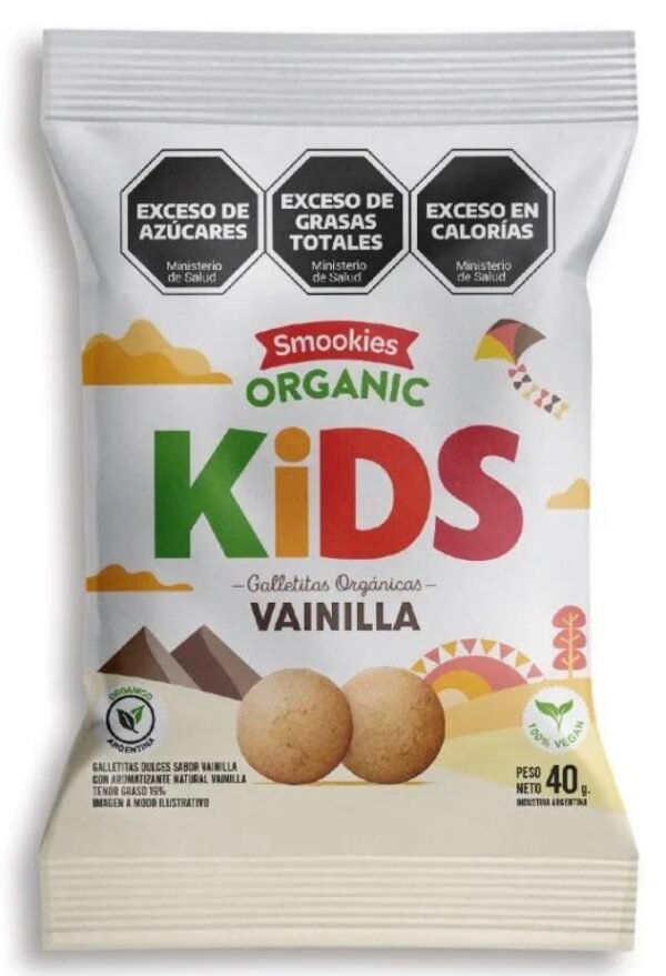 KIDS GALLETITAS ORGANICAS VAINILLA 40G