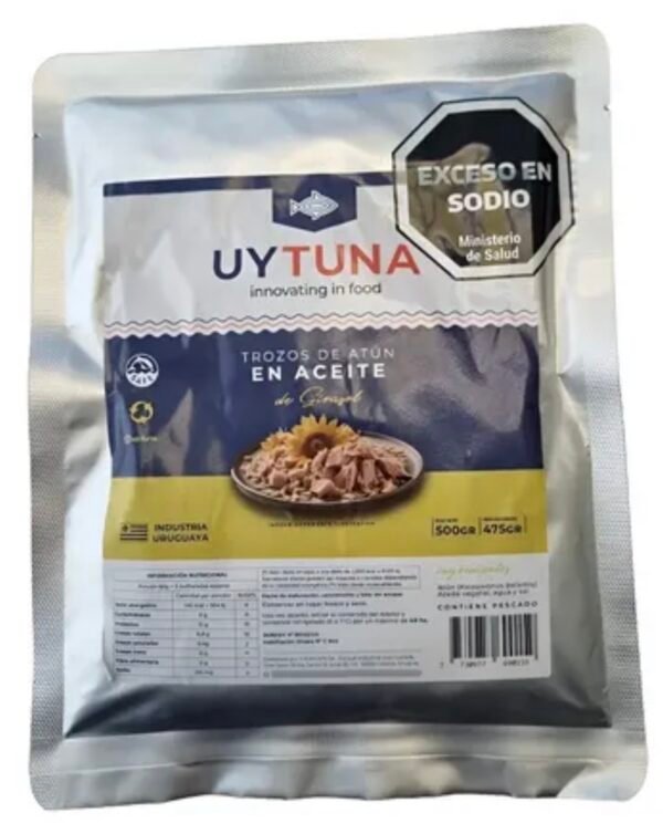 UYTUNA TROZOS DE ATUN EN ACEITE 500G
