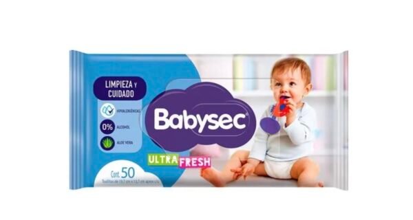 BABYSEC TOALLITAS DE BEBE X 50UN