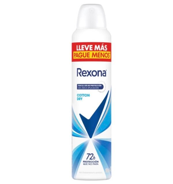 REXONA DESODORANTE COTTON DRY 250ML